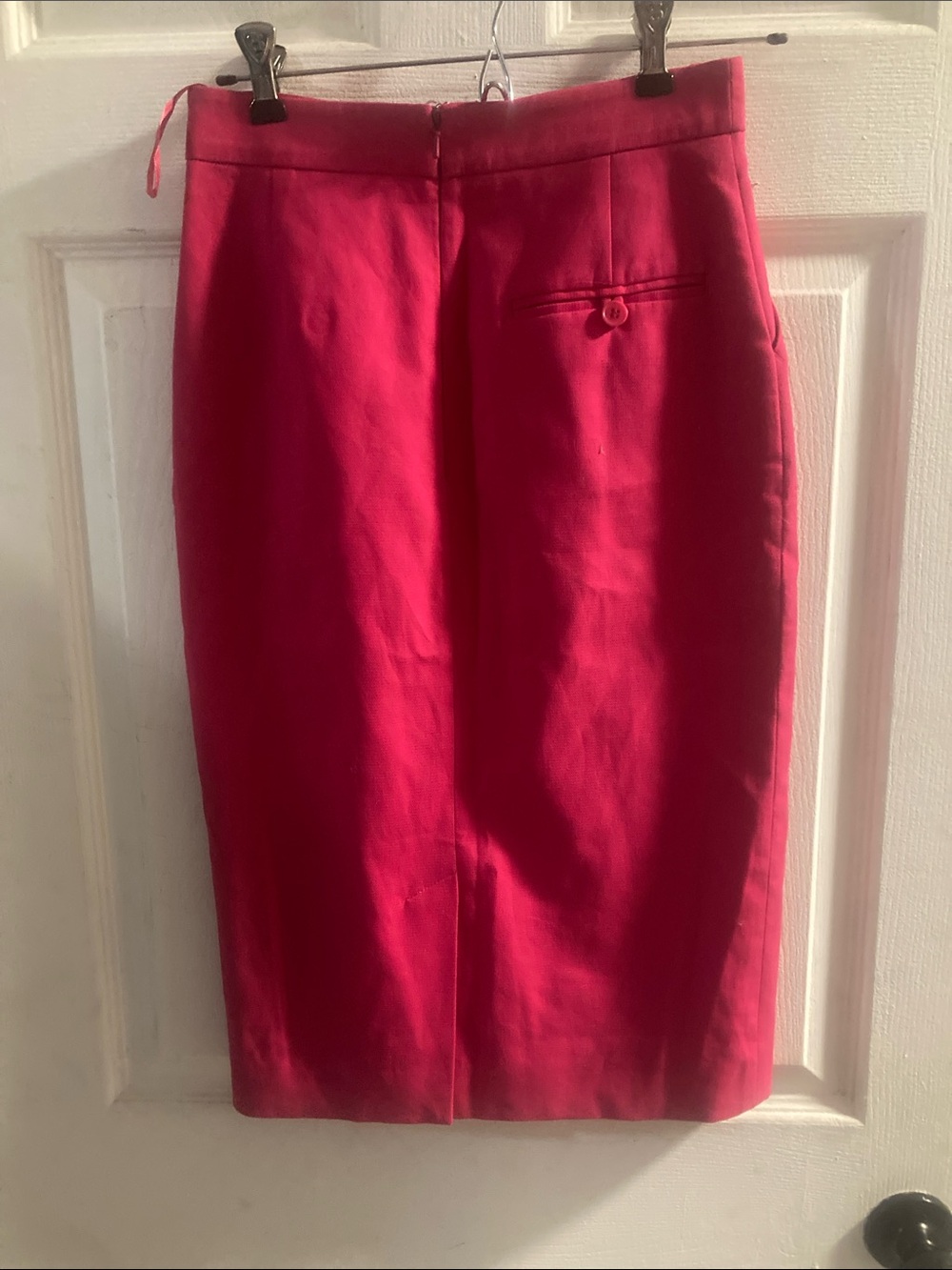 Whistles Bright Pink Pencil Skirt